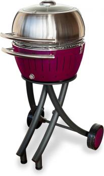 LotusGrill XL Garten Set - Pflaumenlila